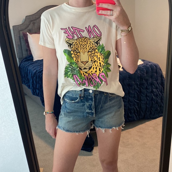 NWT Agolde Parker Denim Shorts - Picture 7 of 8